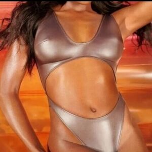 Skims swim cut out one piece suit